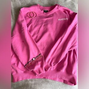 Playboy Hot Pink Crewneck